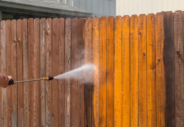 Fence Power Washing in Mequon