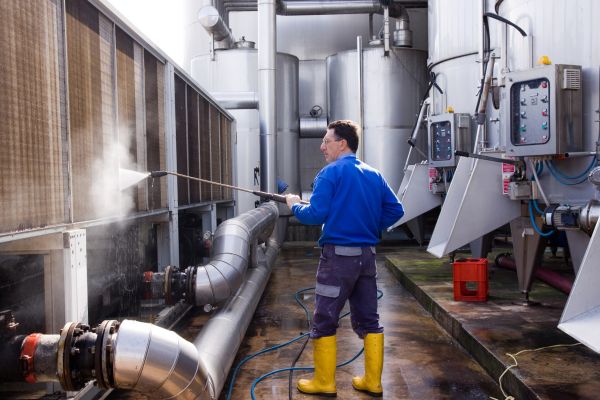 Industrial Pressure Washing in Mequon