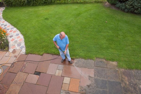 Pavers Pressure Washing in Mequon