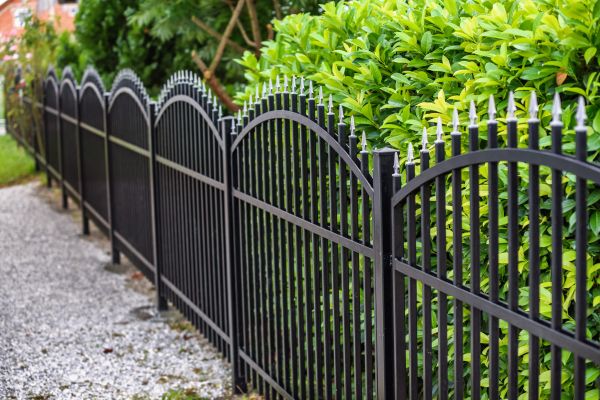 Iron Fence Pressure Washing in Mequon
