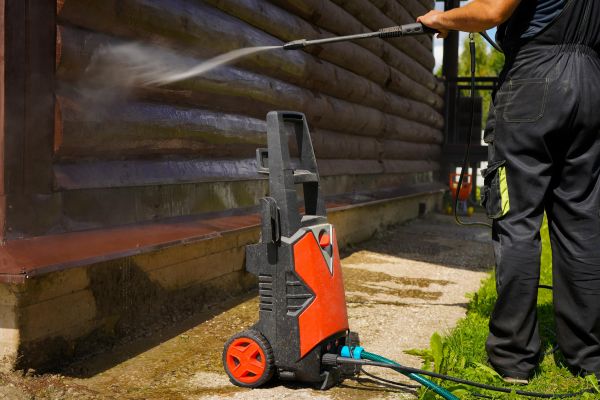 Wood House Exterior Cleaning in Mequon