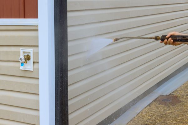 Townhouse Exterior Cleaning in Mequon