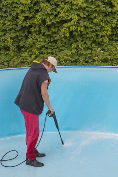 Pool Pressure Washing in Mequon