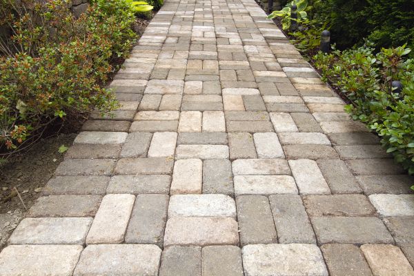 Paver Walkway Cleaning in Mequon