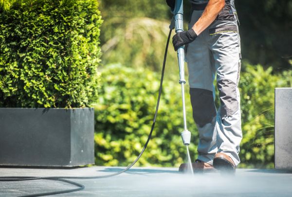 Patio Concrete Cleaning in Mequon