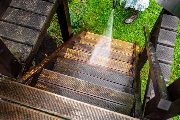 Wood Power Washing in Mequon