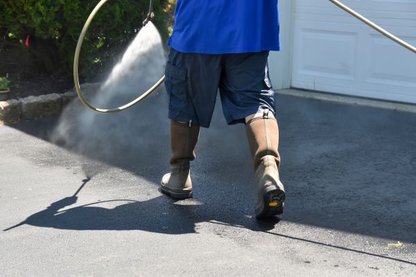 Asphalt Powerwashing in Mequon