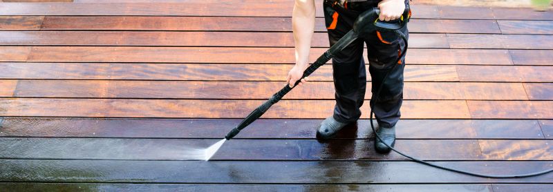 Deck and Patio Power Wash