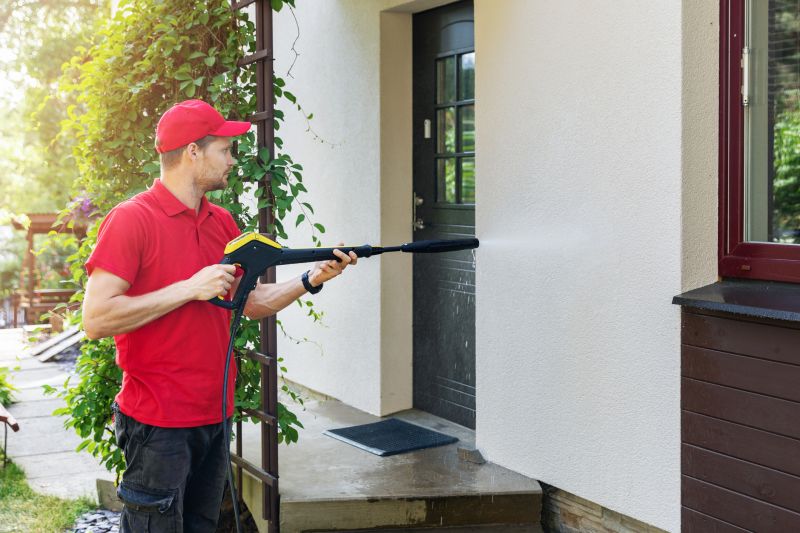Exterior Building Powerwashing